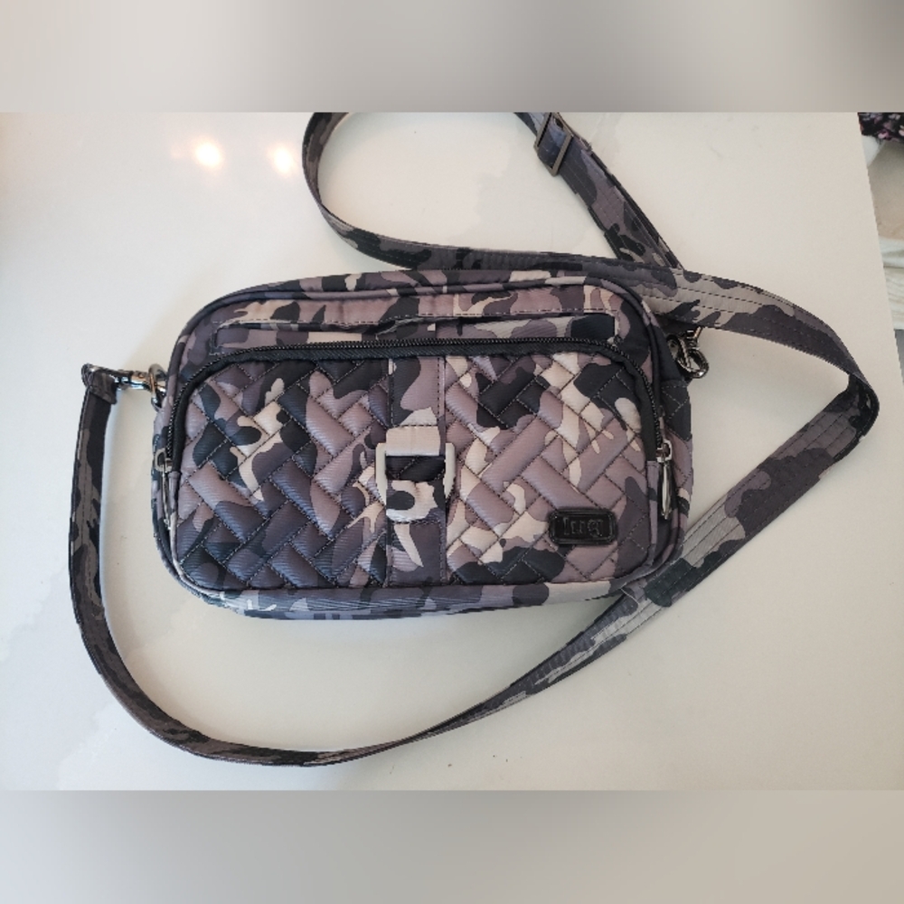 lug Carousel Crossbody Bag, Camo, Not Used